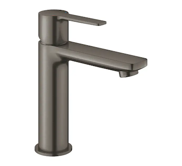 Grohe Lineare - Umyvadlová baterie s výpustí Push-Open, kartáčovaný Hard Graphite 23106AL1