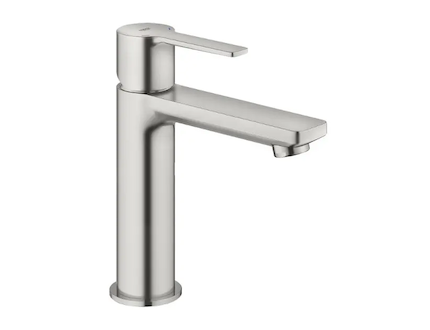 Grohe Lineare - Umyvadlová baterie s výpustí Push-Open, supersteel 23106DC1