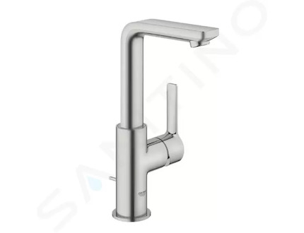 Grohe Lineare - Umyvadlová baterie s výpustí, supersteel 23296DC1