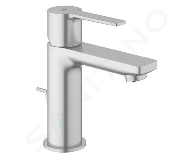 Grohe Lineare - Umyvadlová baterie s výpustí, supersteel 32109DC1
