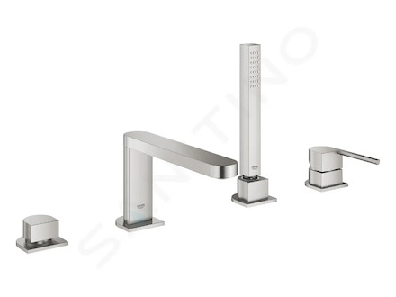 Grohe Plus - Baterie na okraj vany, 4-otvorová instalace, supersteel 29307DC3