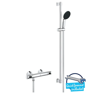 Grohe Precision Flow - Sprchový set s termostatem, chrom 34805001