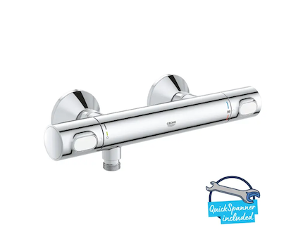 Grohe Precision Flow - Termostatická sprchová baterie, chrom 34840000