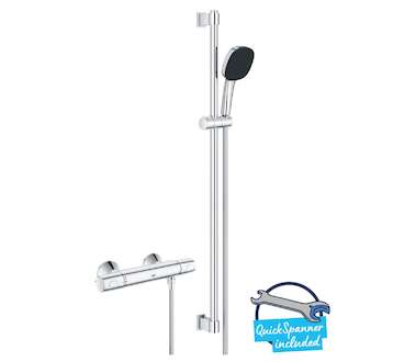 Grohe Precision Trend - Sprchový set s termostatem, 3 proudy, chrom 34855003