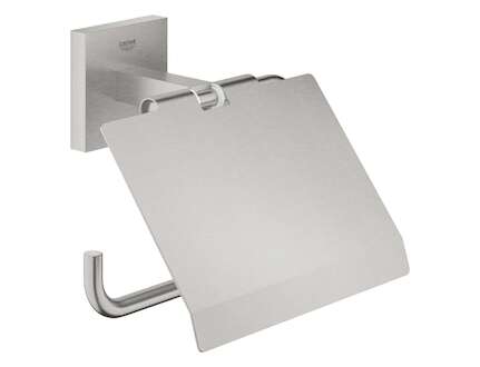 Grohe QuickFix Start Cube - Držák toaletního papíru s krytem, supersteel 41102DC0
