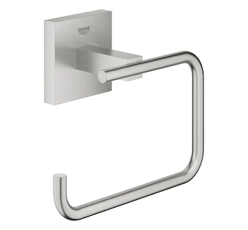 Grohe QuickFix Start Cube - Držák toaletního papíru, supersteel 40978DC0