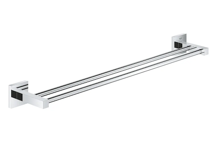 Grohe QuickFix Start Cube - Dvojitý držák na ručníky, chrom 41104000