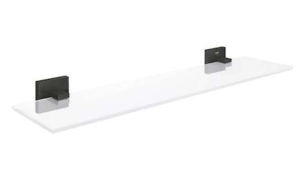 Grohe QuickFix Start Cube - Polička, délka 53 cm, sklo/matná černá 411092430