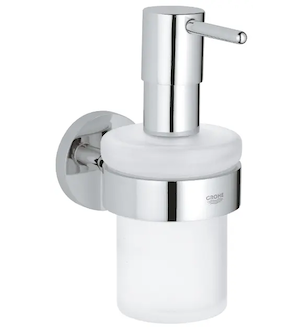 Grohe QuickFix Start - Dávkovač mýdla s držákem, sklo/chrom 41195000