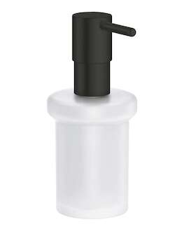 Grohe QuickFix Start - Dávkovač mýdla, sklo/matná černá 411882430