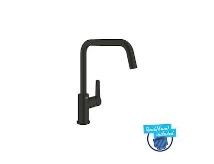 Grohe QuickFix Start - Dřezová baterie, matná černá 1012422430