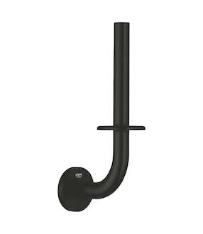 Grohe QuickFix Start - Držák rezervního toaletního papíru, matná černá 411862430