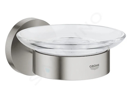Grohe QuickFix Start - Mýdlenka s držákem, sklo/supersteel 41193DC0