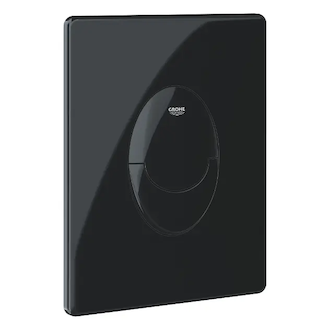Grohe QuickFix Start - Ovládací tlačítko splachování, lesklá černá 38964KV0