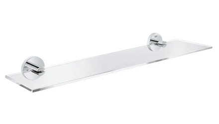 Grohe QuickFix Start - Polička, délka 53 cm, sklo/chrom 41202000