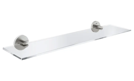 Grohe QuickFix Start - Polička, délka 53 cm, sklo/supersteel 41202DC0