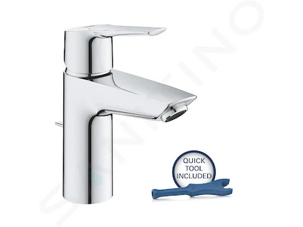 Grohe QuickFix Start - Umyvadlová baterie s výpustí, chrom 24209002