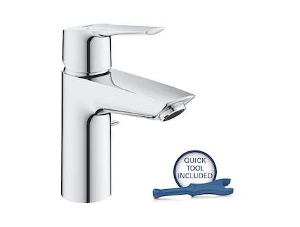 Grohe QuickFix Start - Umyvadlová baterie s výpustí, studený start, chrom 31137002