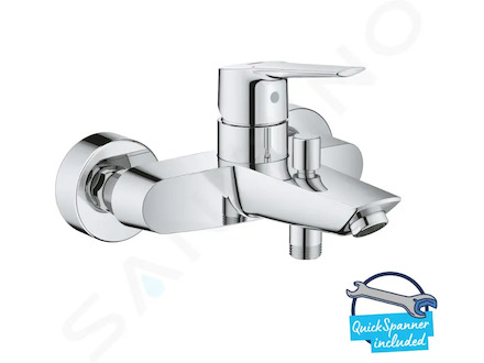 Grohe QuickFix Start - Vanová nástěnná baterie, chrom 24206002