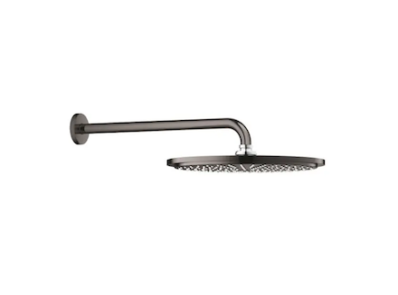 Grohe Rainshower Cosmopolitan - Hlavová sprcha Cosmopolitan 310 s ramenem 38 cm, 1 proud, tmavý grafit 26066A00
