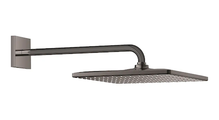 Grohe Rainshower - Hlavová sprcha 310 Mono Cube 9,5 l/min, 1 proud, sprchové rameno 42 cm, Hard Graphite 26564A00