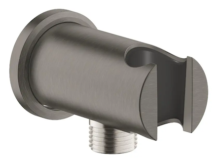 Grohe Rainshower - Nástěnné kolínko s držákem, kartáčovaný Hard Graphite 26658AL0