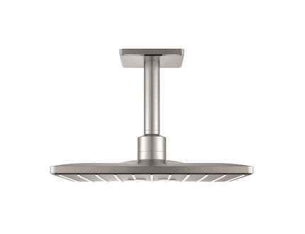 Grohe Rainshower SmartActive Cube - Hlavová sprcha 310, sprchové rameno 14 cm, 2 proudy, supersteel 26481DC0