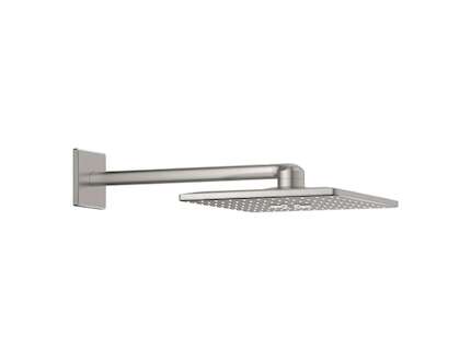 Grohe Rainshower SmartActive Cube - Hlavová sprcha 310, sprchové rameno 43 cm, 2 proudy, supersteel 26479DC0