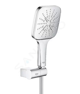 Grohe Rainshower SmartActive Cube - Sada sprchové hlavice 130 9,5 l/min, 3 proudy, držáku a hadice, chrom 26588000