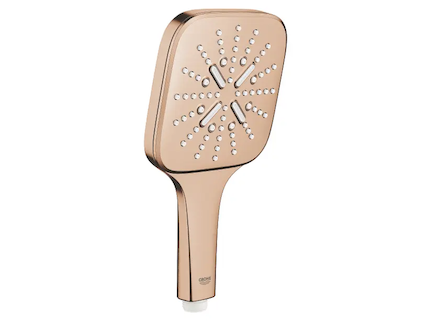 Grohe Rainshower SmartActive Cube - Sprchová hlavice 130 9,5 l/ min, 3 proudy, kartáčovaný Warm Sunset 26582DL0