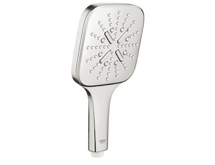 Grohe Rainshower SmartActive Cube - Sprchová hlavice 130 9,5 l/min, 3 proudy, supersteel 26582DC0