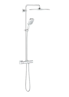 Grohe Rainshower SmartActive Cube - Sprchový set 310 s termostatem, 3 proudy, chrom 26649000