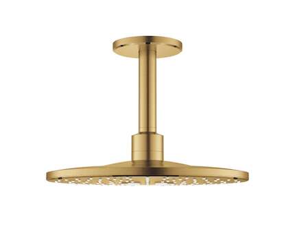 Grohe Rainshower SmartActive - Hlavová sprcha 310, sprchové rameno 14 cm, 2 proudy, kartáčovaný Cool Sunrise 26477GN0