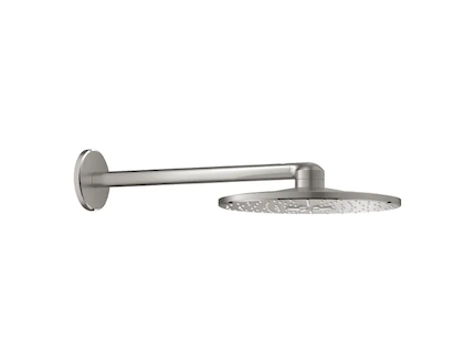 Grohe Rainshower SmartActive - Hlavová sprcha 310, sprchové rameno 43 cm, 2 proudy, supersteel 26475DC0