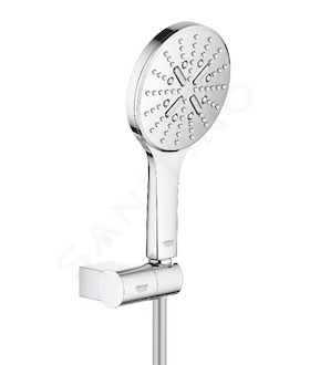 Grohe Rainshower SmartActive - Sada sprchové hlavice 130 9,5 l/min, 3 proudy, držáku a hadice, chrom 26580000