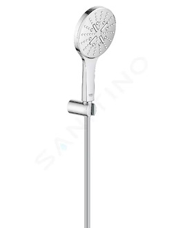 Grohe Rainshower SmartActive - Sada sprchové hlavice 130 9,5 l/min, 3 proudy, držáku a hadice, chrom 26581000