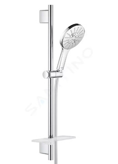 Grohe Rainshower SmartActive - Sada sprchové hlavice 130 9,5 l/min, 3 proudy, tyče 60 cm a hadice, chrom 26575000