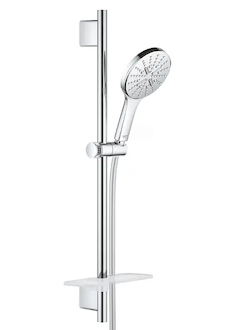 Grohe Rainshower SmartActive - Sada sprchové hlavice 130 9,5 l/min, 3 proudy, tyče 60 cm a hadice, chrom 26575000