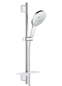 Grohe Rainshower SmartActive - Sada sprchové hlavice 150 9,5 l/min, 3 proudy, tyče 60 cm a hadice, chrom 26592000