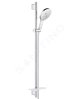 Grohe Rainshower SmartActive - Sada sprchové hlavice 150 9,5 l/min, 3 proudy, tyče 90 cm a hadice, chrom 26594000