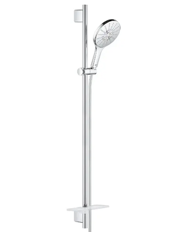 Grohe Rainshower SmartActive - Sada sprchové hlavice 150 9,5 l/min, 3 proudy, tyče 90 cm a hadice, chrom 26594000