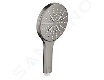 Grohe Rainshower SmartActive - Sprchová hlavice 130 9,5 l/ min, 3 proudy, kartáčovaný Hard Graphite 26574AL0