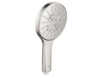 Grohe Rainshower SmartActive - Sprchová hlavice 130 9,5 l/ min, 3 proudy, supersteel 26574DC0