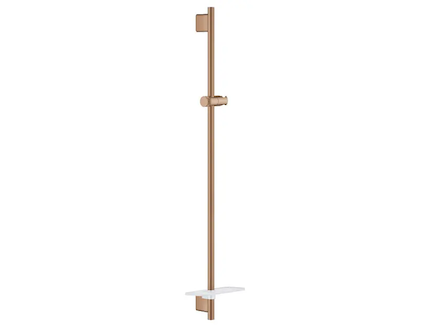 Grohe Rainshower SmartActive - Sprchová tyč s poličkou, 90 cm, kartáčovaný Warm Sunset 26603DL0