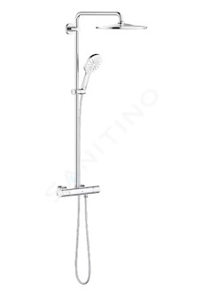Grohe Rainshower SmartActive - Sprchový set 310 s termostatem, 3 proudy, měsíční bílá 26647LS0