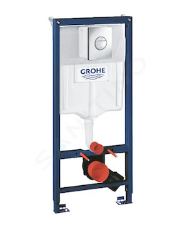 Grohe Rapid SL - Předstěnová instalace pro závěsné WC, tlačítko Nova Cosmopolitan, chrom 38860000