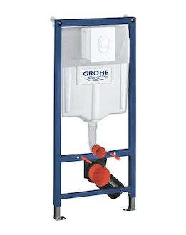 Grohe Rapid SL - Předstěnová instalace s nádržkou pro závěsné WC, tlačítko Skate Air, alpská bílá 38839000