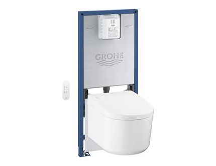 Grohe Rapid SLX - Set předstěnové instalace, elektronického bidetu a sedátka, alpská bílá 36509SH0