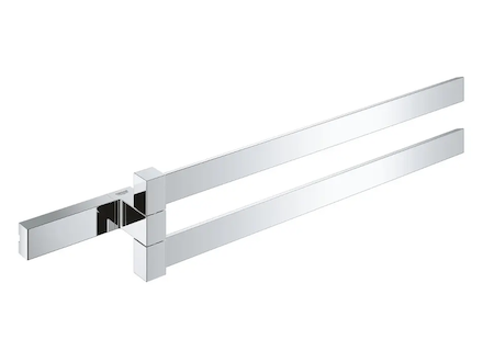 Grohe Selection Cube - Dvojitý držák ručníků, chrom 40768000