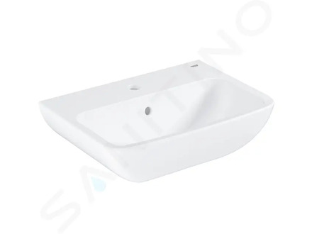 Grohe Start Edge - Umyvadlo 55x40 cm, s přepadem, otvor pro baterii, alpská bílá 39949000